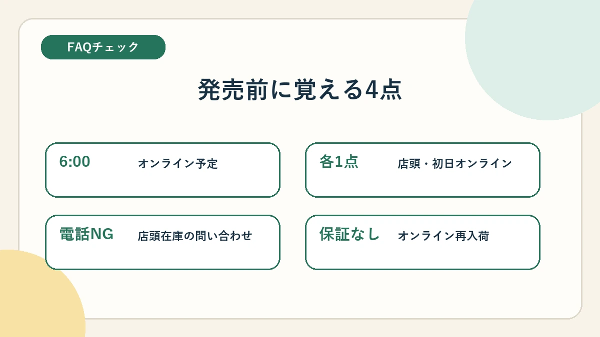 ポケモンとスタバのグッズ購入前の4点チェック