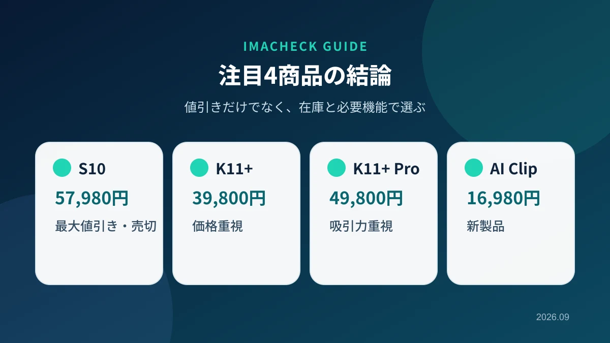 SwitchBot楽天スーパーSALE2026の注目商品と選び方